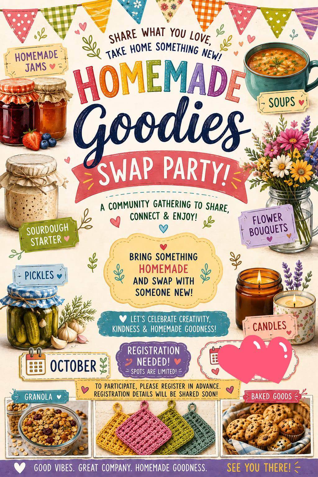Homemade Goodies Swap Party!