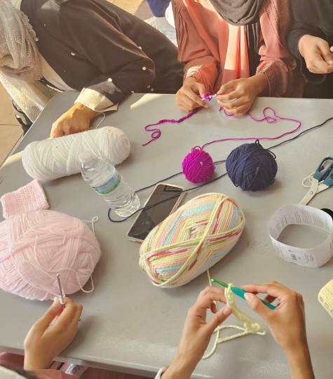 Muslim Sisters mission and vision illustration