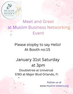 Meet and Greet at Muslim Business Networking Event