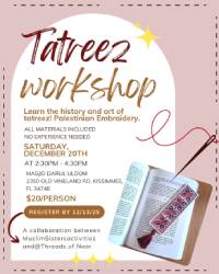 Tatreez Workshop
