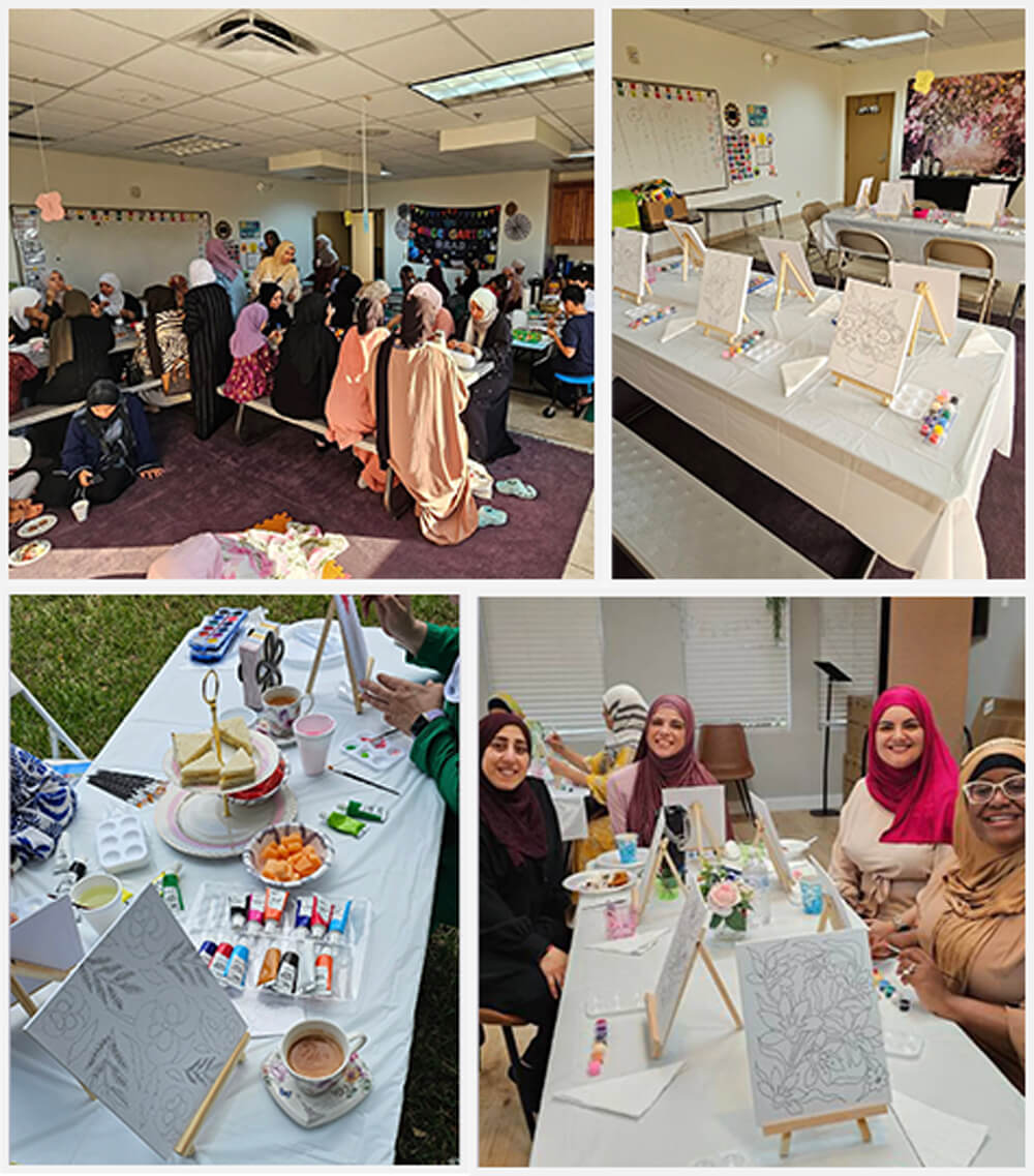 Muslim Sisters banner illustration