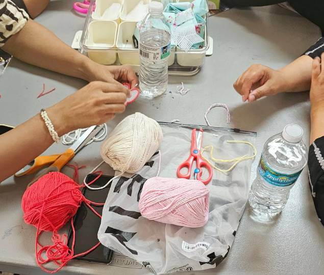 Crochet and sewing club