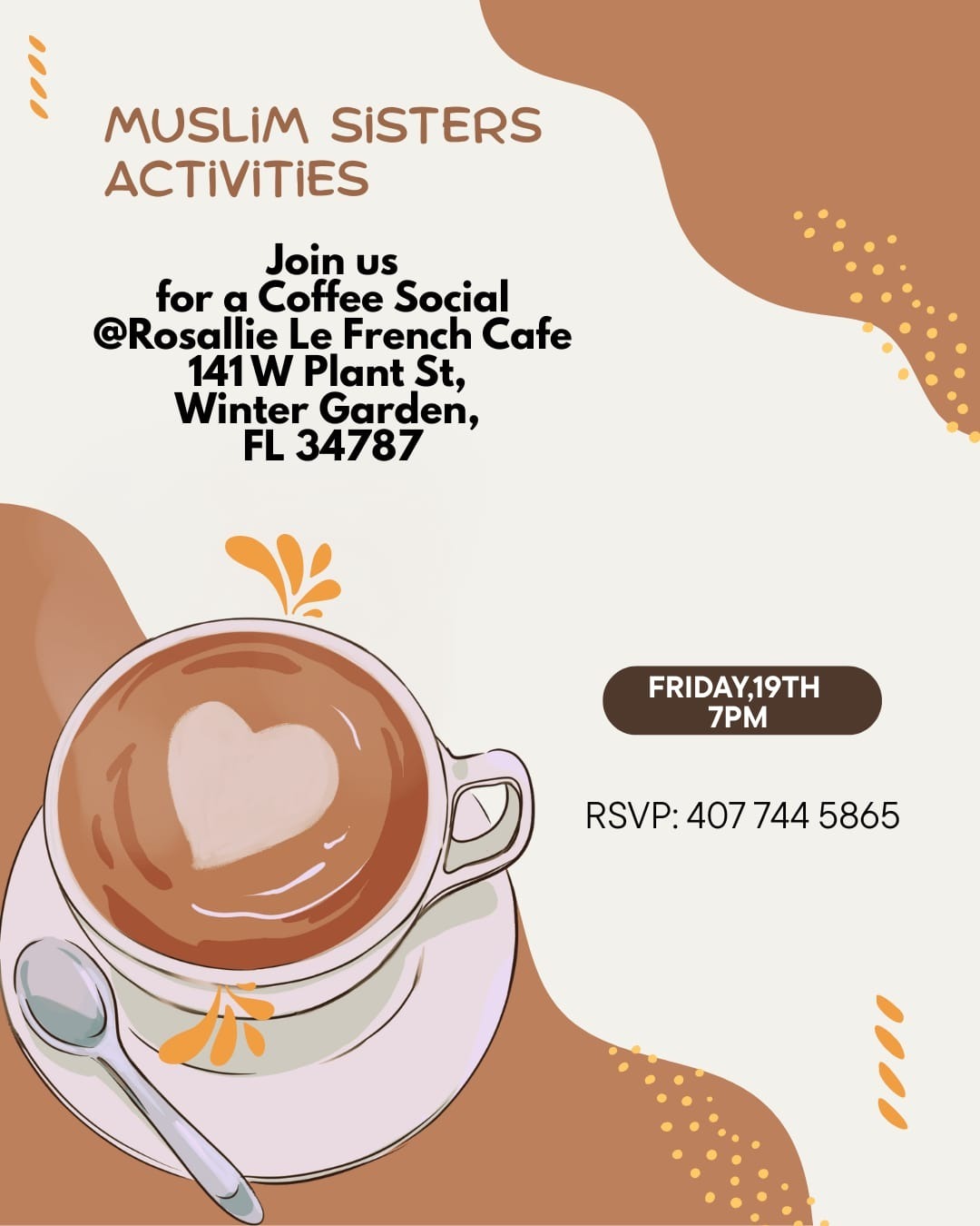Coffee Social with Muslim Sisters